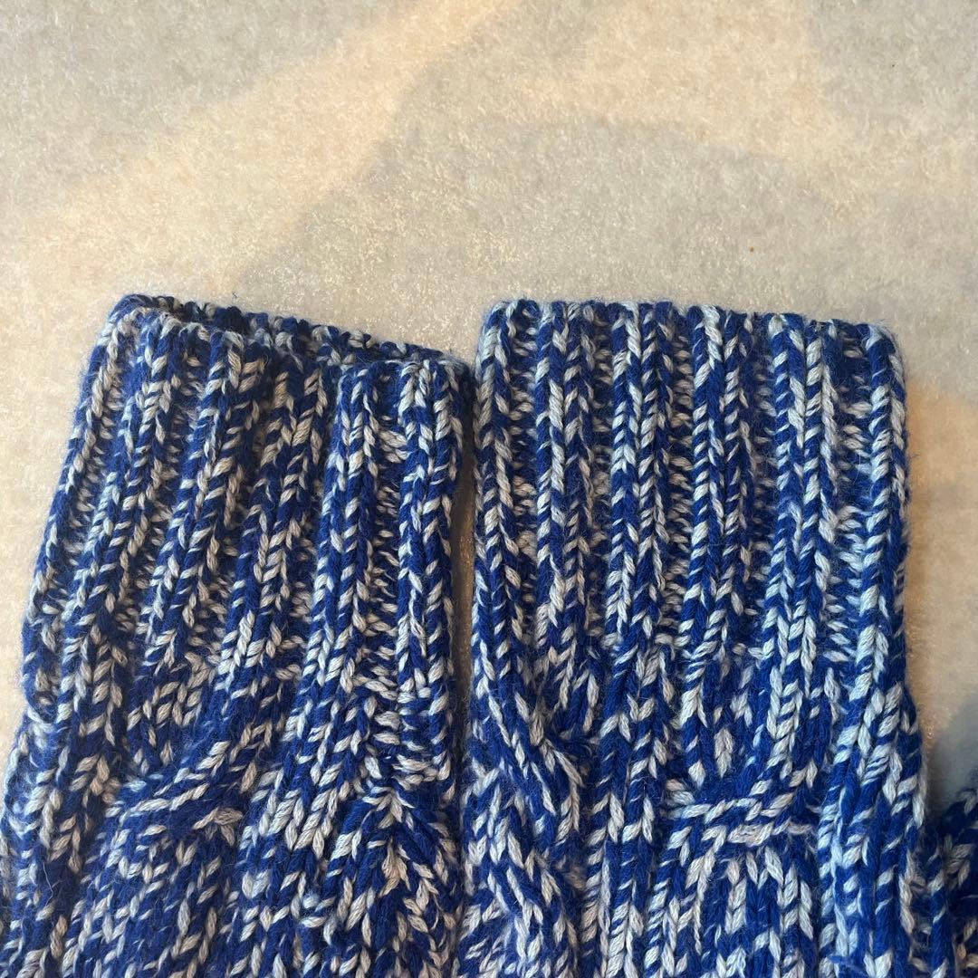 tomi3専用　TOMORROW LAND カシミア　ローゲージタートルニット