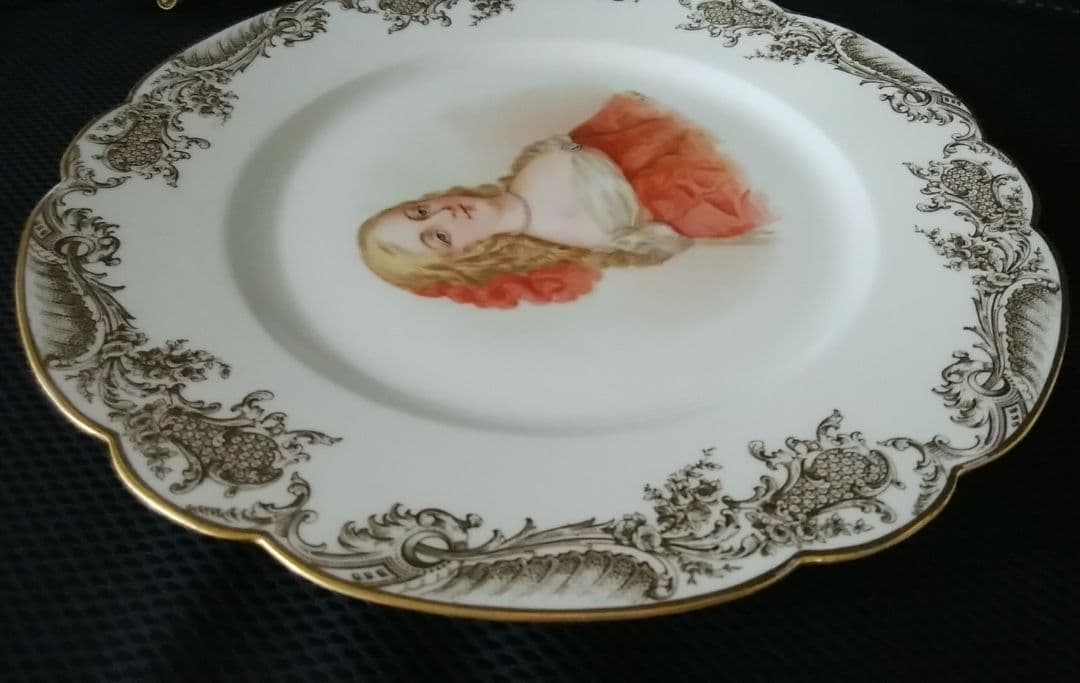 SÈVRES　セーヴル　キャビネットプレート　肖像画　アンティーク