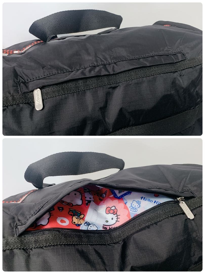 ✨新品 LeSportsac ×ハローキティ ボストンバッグ MED ポーチ付き