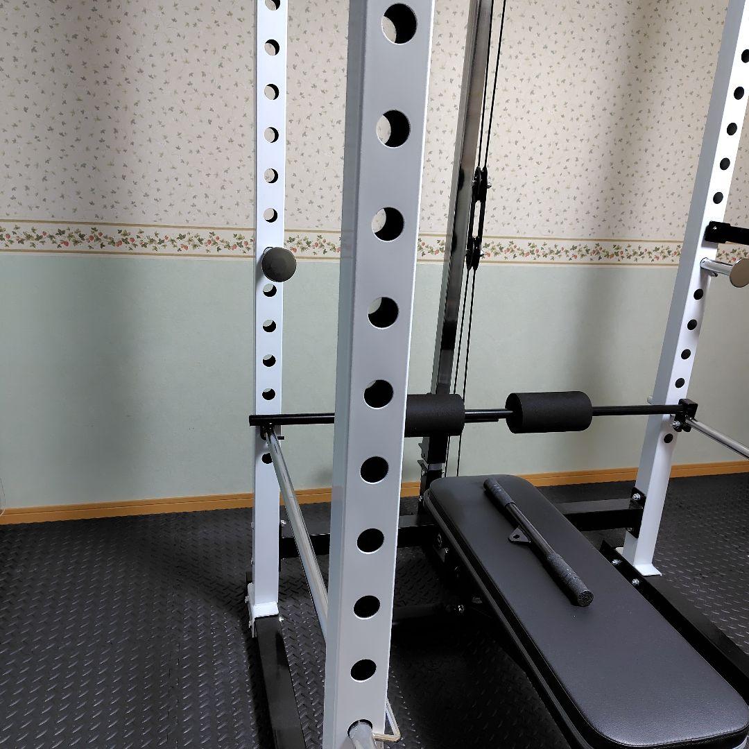 アイロテックパワーラック455＋ラットプルオプション＋リーディングエッジベンチ