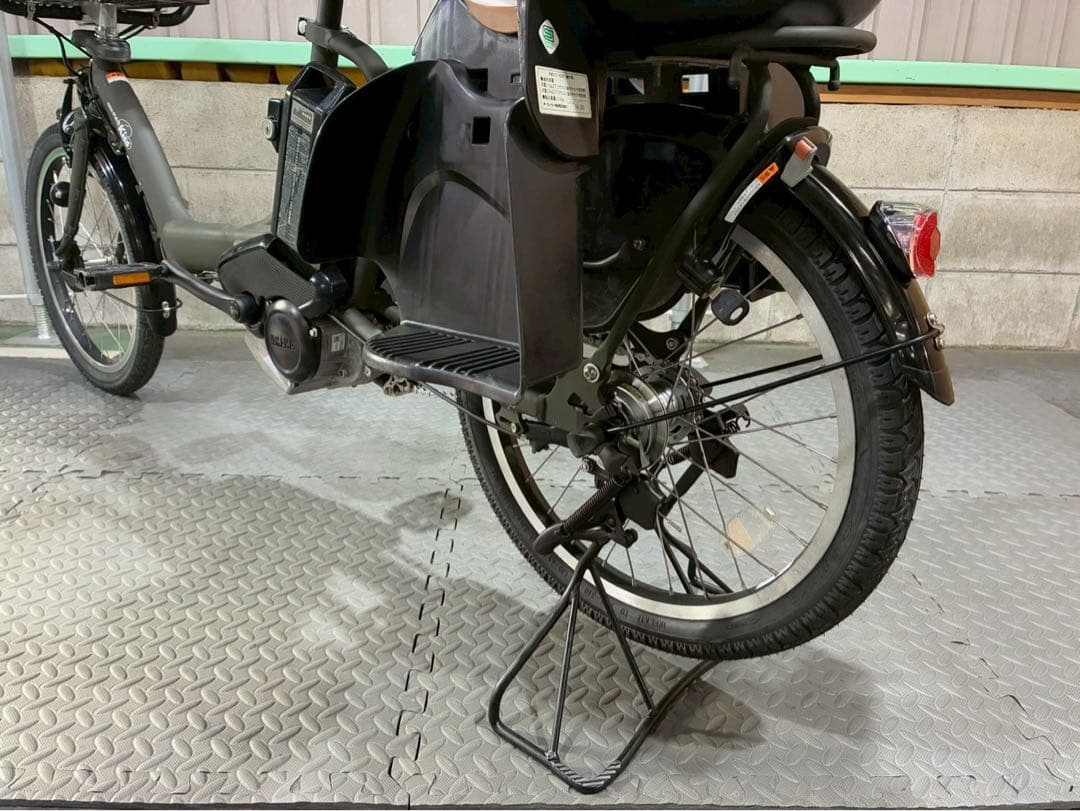 №6847 電動自転車　ヤマハPASSkiss 20インチ カーキ
