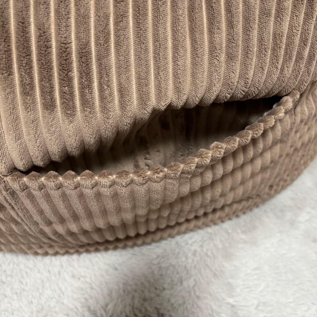 LOOSY HUGME 1人掛けビーズソファ ブラウン