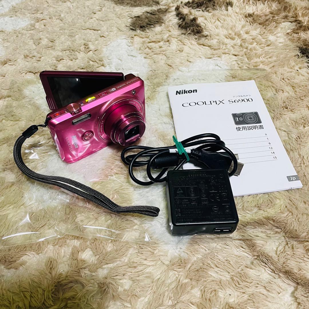 Nikon デジカメ COOLPIX S6900 ニコン wifi対応モデル