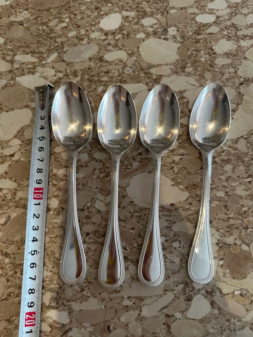 クリストフル　パール　スプーン4本セット