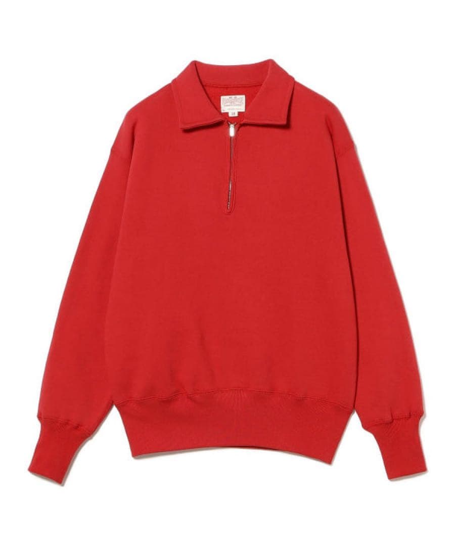 BEAMS PLUS 別注　WAREHOUSE Sweat Half Zip