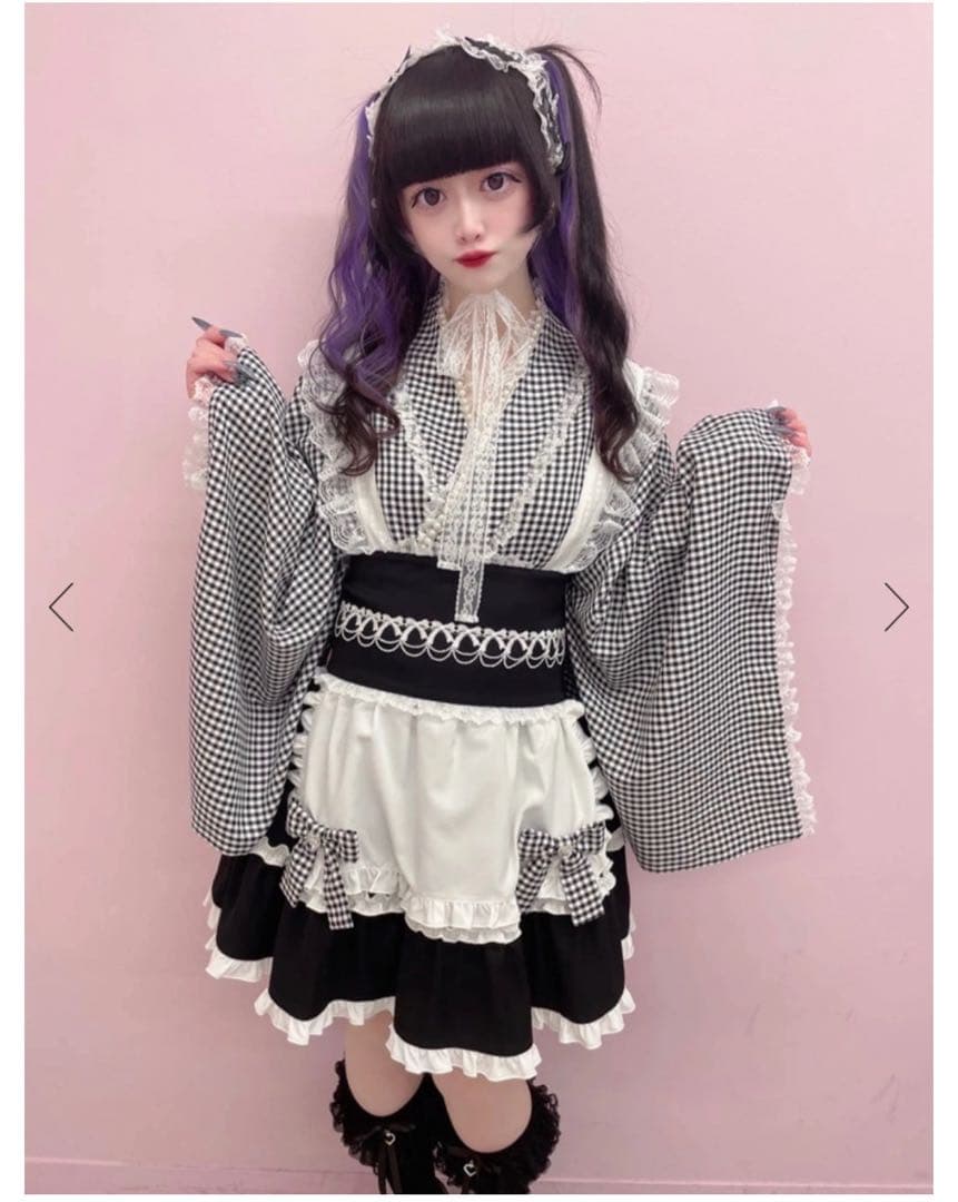 Ank Rouge 浴衣ドレス 黒