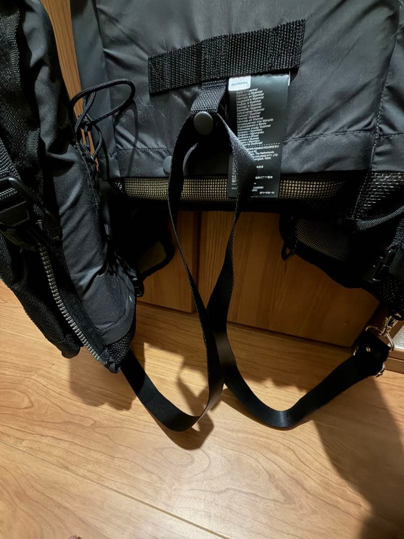 カ*ゴ様 シマノ SHIMANO ゲームベストVF-024U ブラック