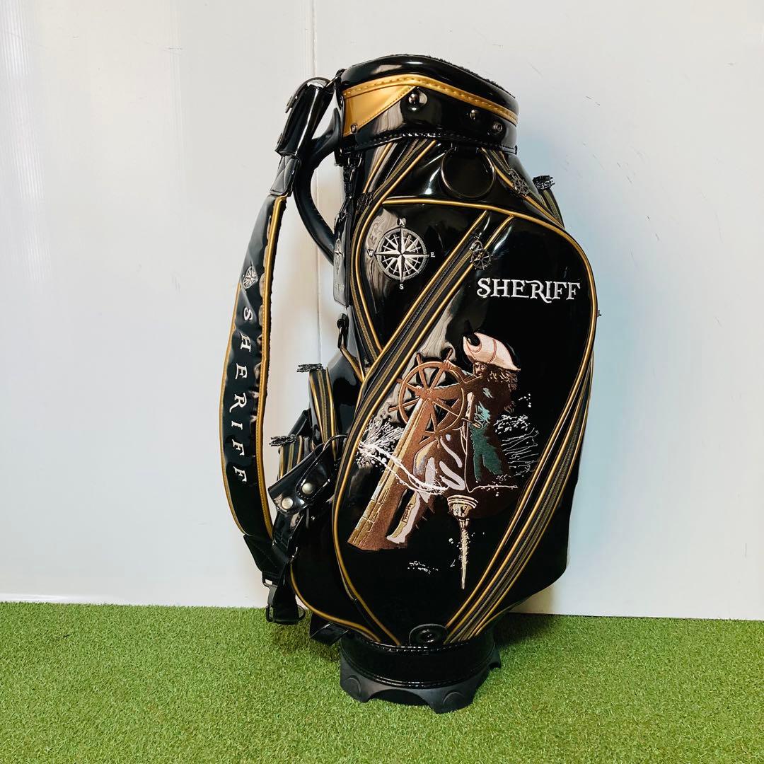 SHERIFF シェリフ キャディバッグ ツアーモデル 3点式 9.5型