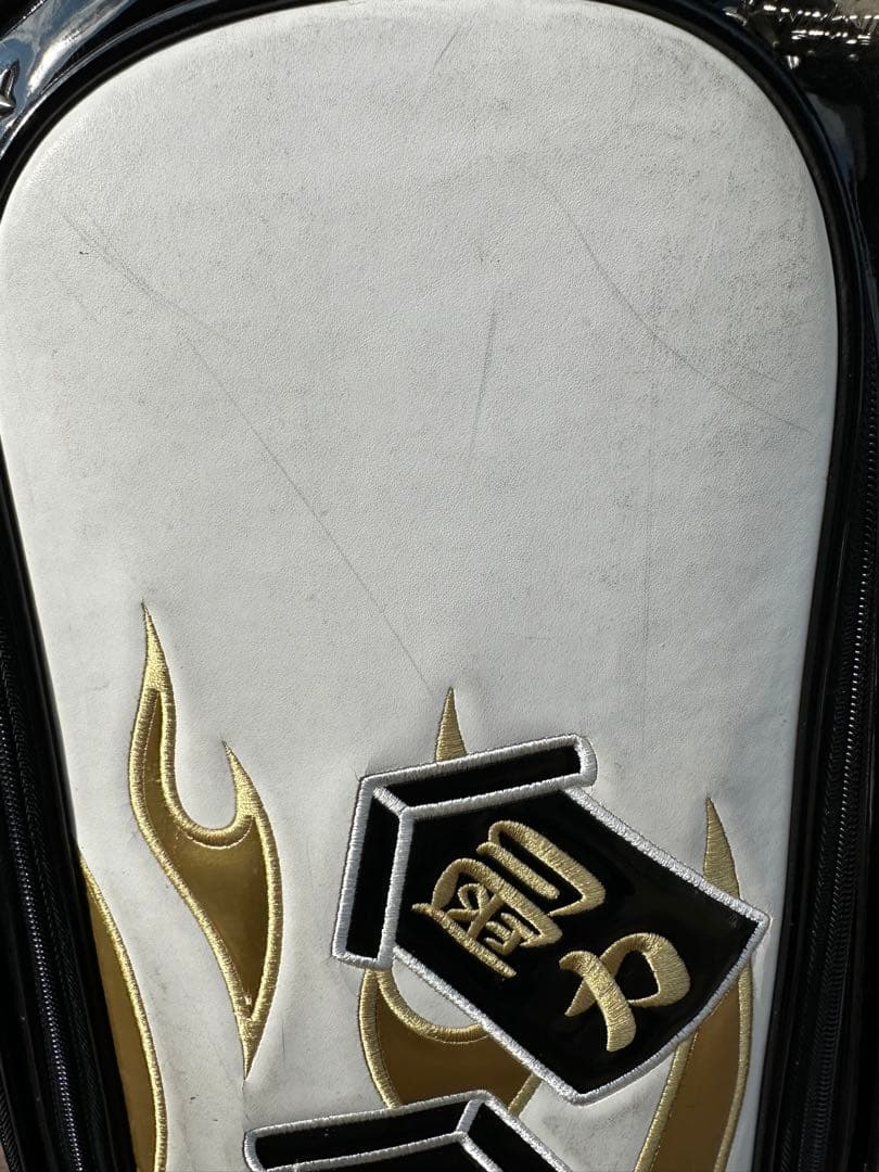 兄〜！　winwinstyle ゴルフキャディバッグ　フード付き