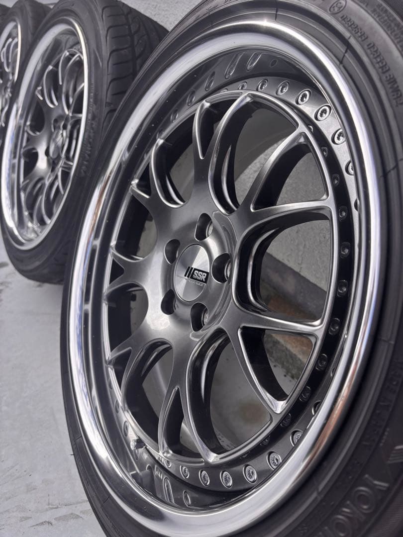 【カズ】SSR Professor MS3 ホイール 4本セット タイヤ付