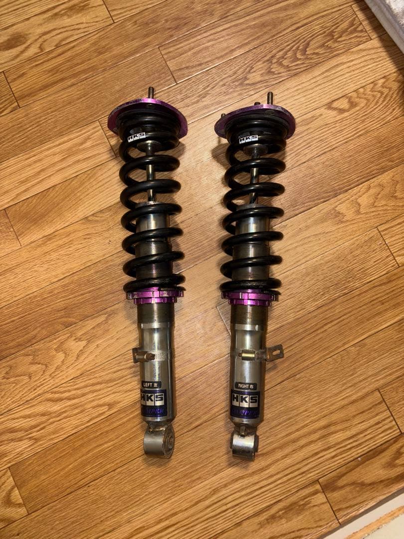 HKS 車高調 2本 抜け固着無し17クラウン チェイサー マークII クレスタ