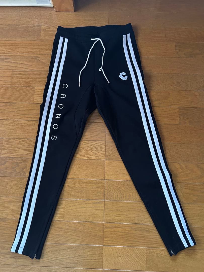 「美品」 ブラック ジョガーパンツ☆CRONOS