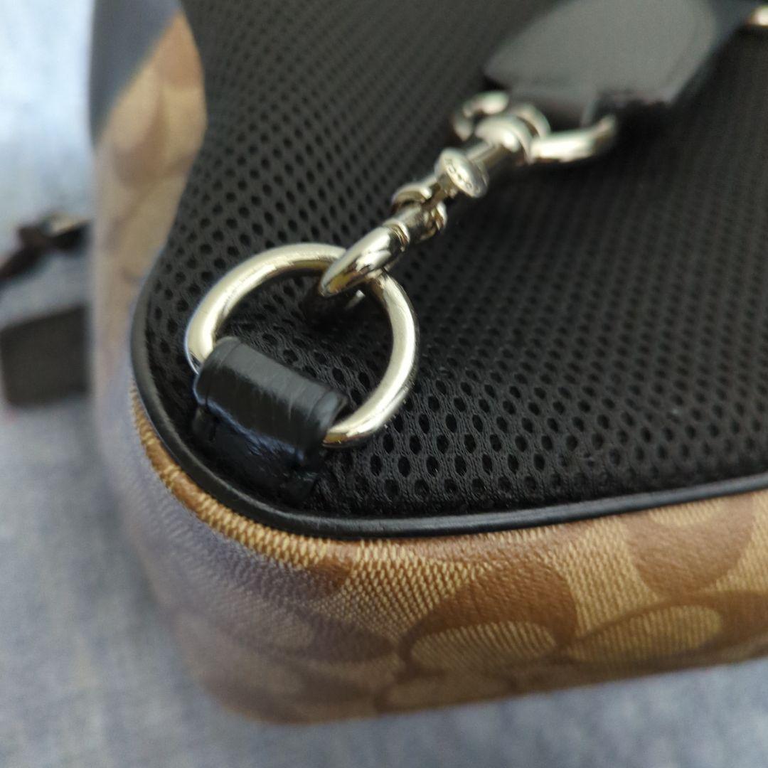 Coach リュック型バッグ 黒/ベージュ