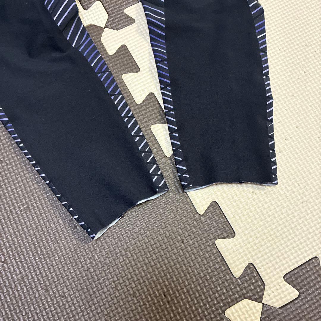 CW-X HPO-699メンズスポーツタイツ　ブラック/ネイビー　Mサイズ