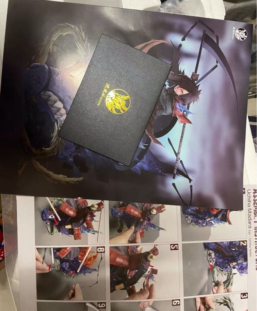 NARUTO ナルト うちはマダラ 1/7 ガレージキット ガレキ スタチュー⑧