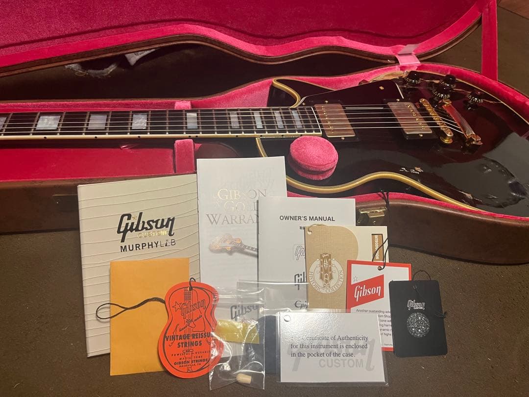 ギター Gibson Murphy Lab 1957 Les Paul Custom