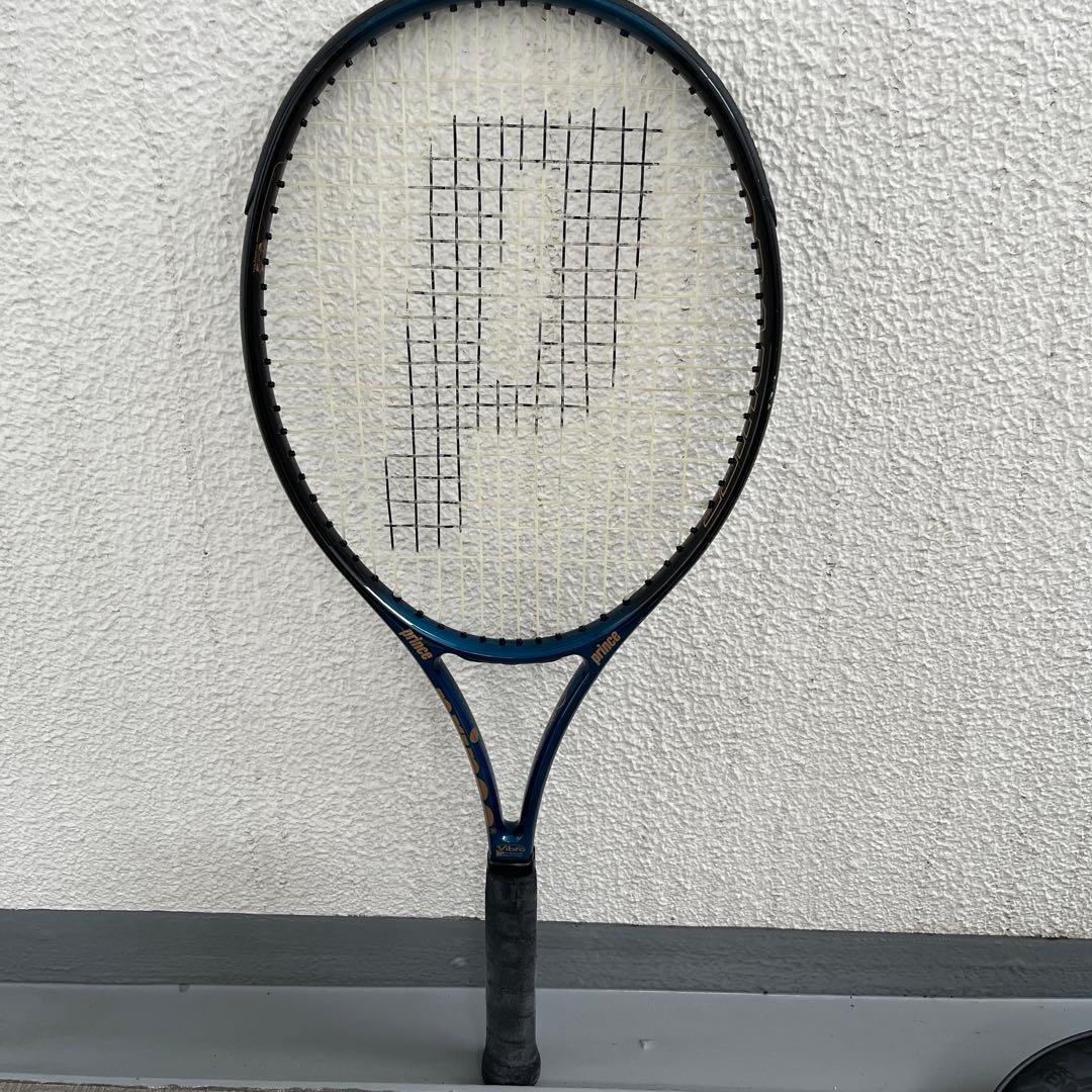 Prince テニスラケット 青