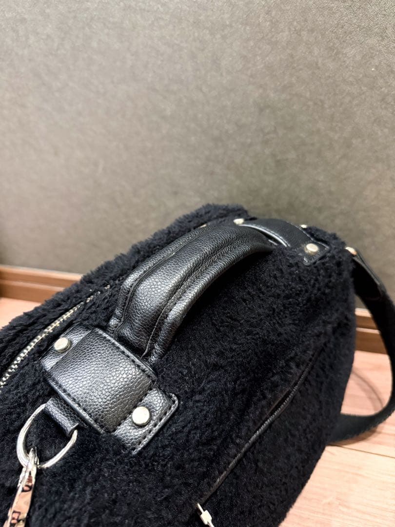 muta MARINE ボア ポーチバッグ