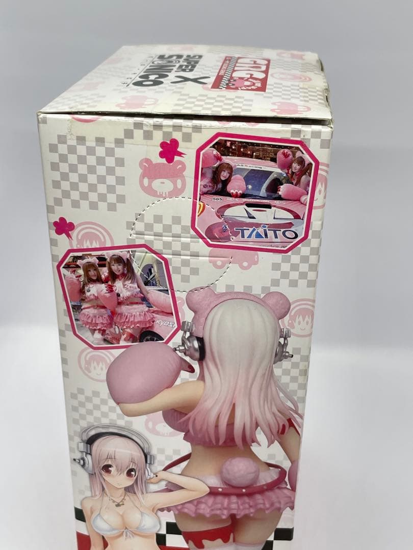 GRG×すーぱーそに子レースクイーンフィギュア　ジャンク品