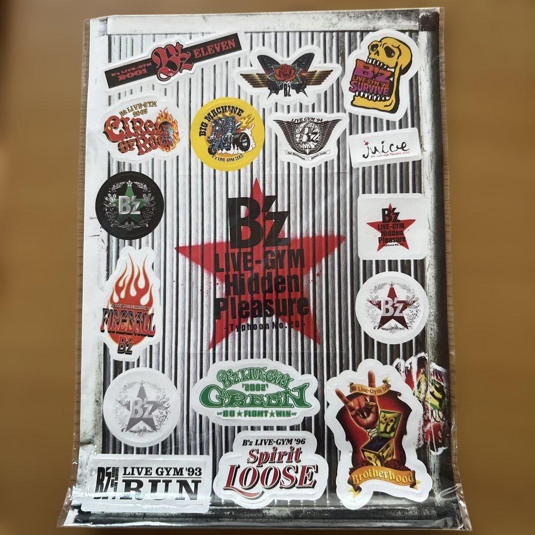 B'z ステッカーシート