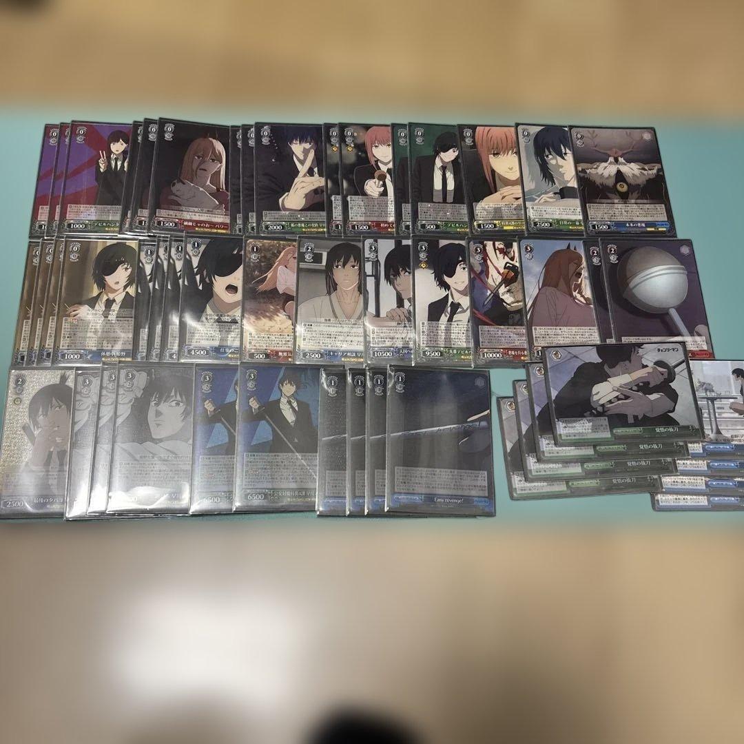 ヴァイスシュバルツ　ストブ宝チェンソーマン　デッキ 3連動やイベントSR複数有