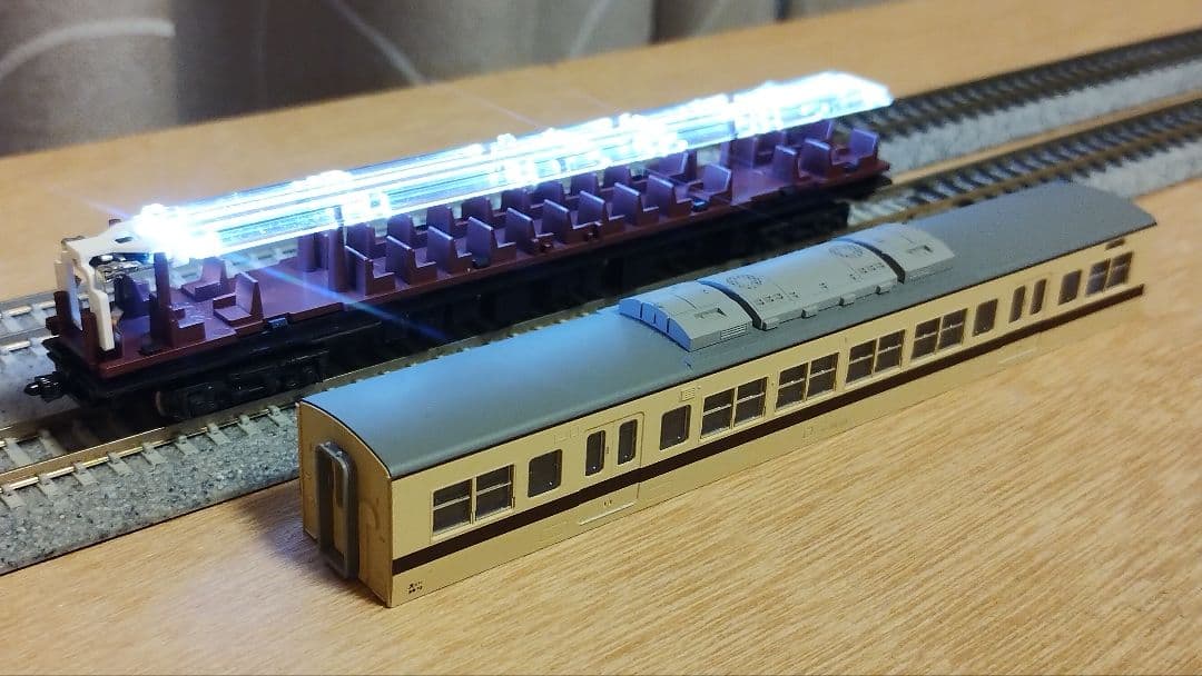 【たばこ臭あり】KATO 10-1607 117系〈新快速〉6両セットおまけ付