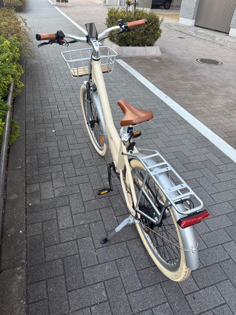 ADO Air 28 Pro電動アシスト自転車 ベージュ