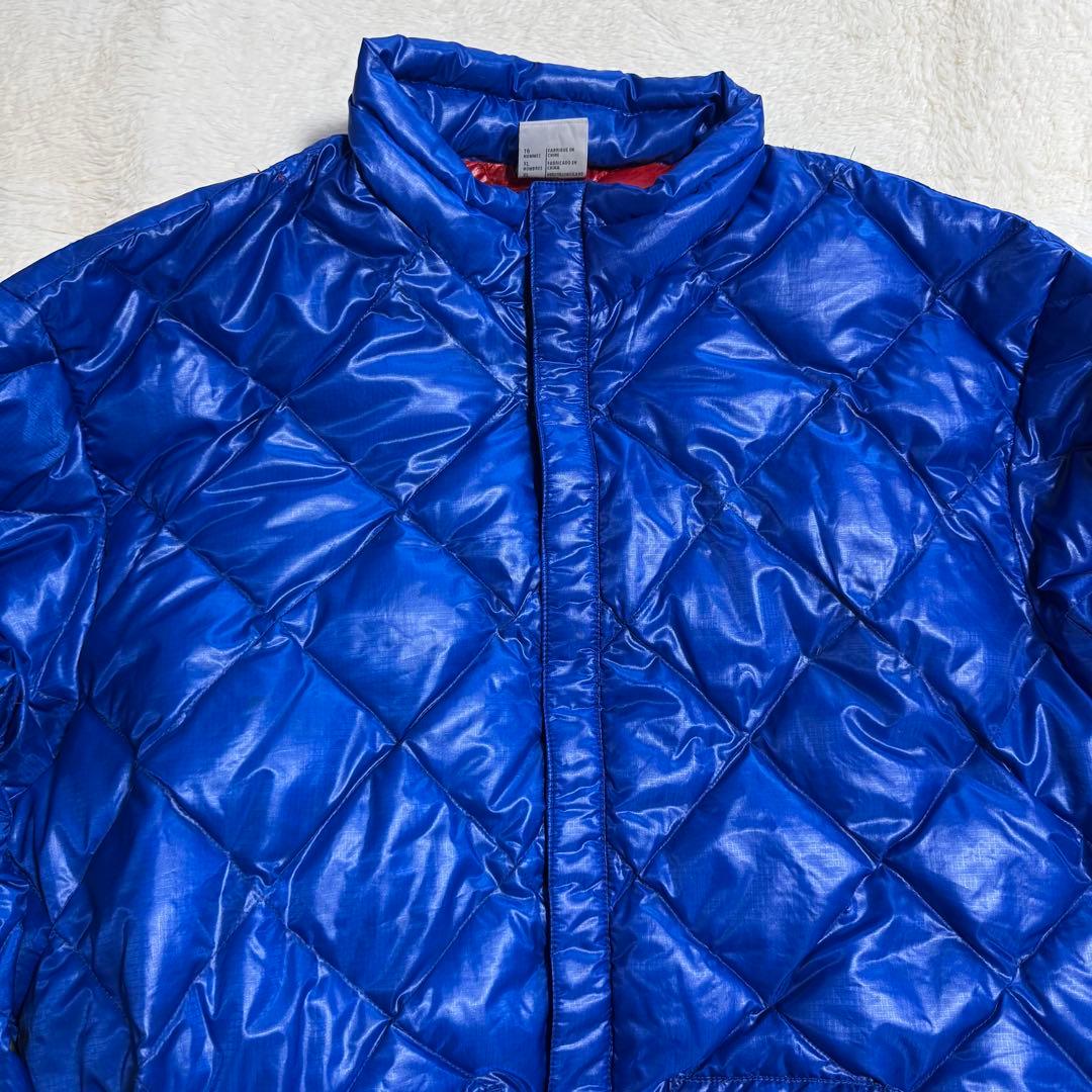 美品Columbia 00s puffy jacket メンズXL青キルティング
