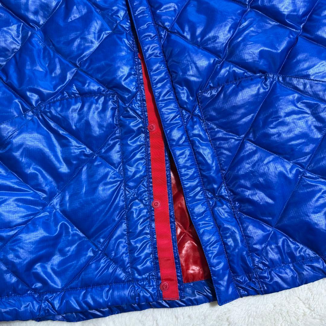 美品Columbia 00s puffy jacket メンズXL青キルティング