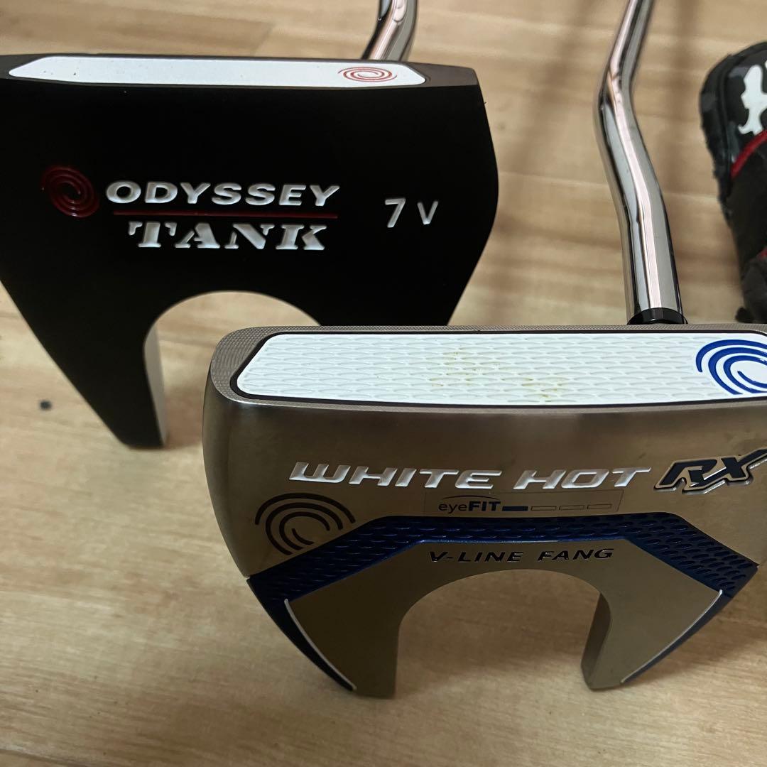 オデッセイパター ホワイト ホット RX V-LINE FANG TANK 7V