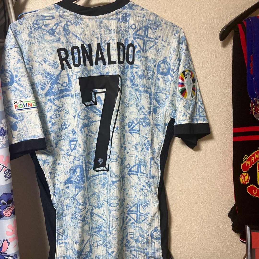 激レアNike ポルトガル RONALDO 7 クリロナアウェイユニフォーム