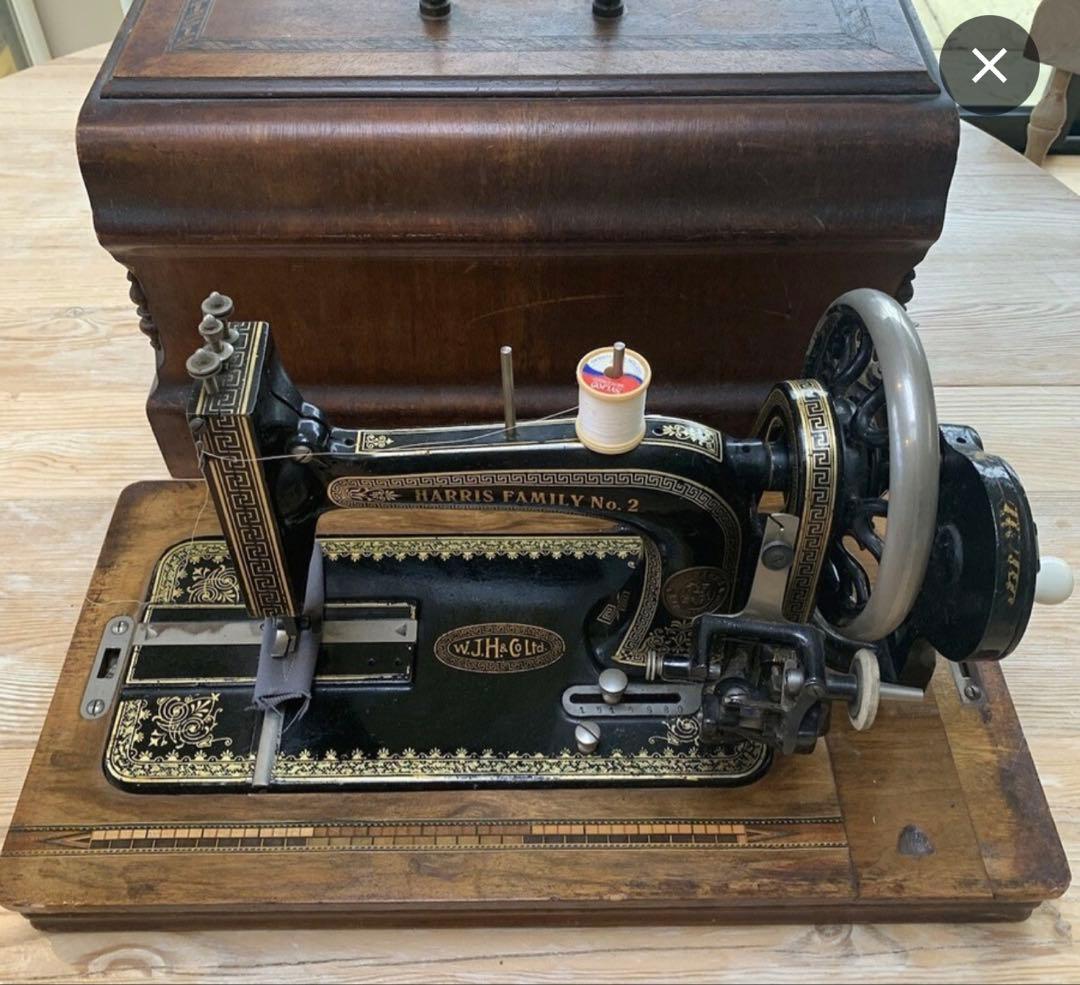 カ*ん様 英国　Harris Family No. 2 手動ミシン　アンティーク