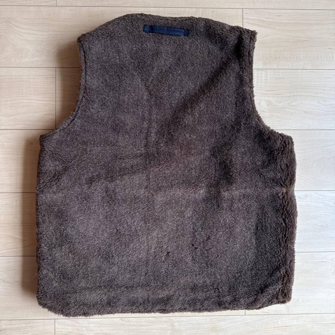 Nigel Cabourn N-1 アルパカウールボア リバーシブルデッキベスト