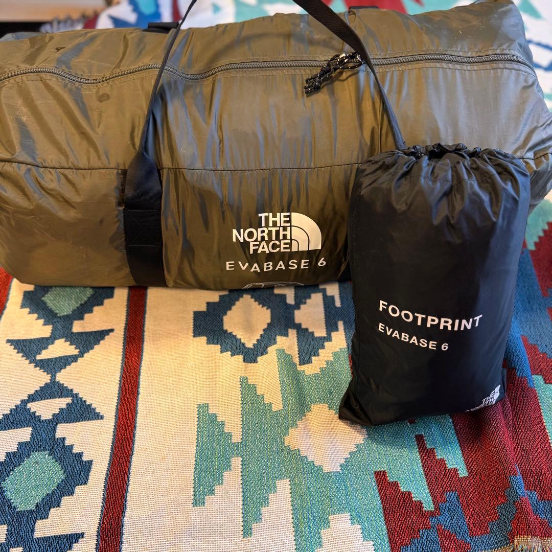 ザノースフェイステントエバベース6 ニュートープグリーン➕グランドシートブラック