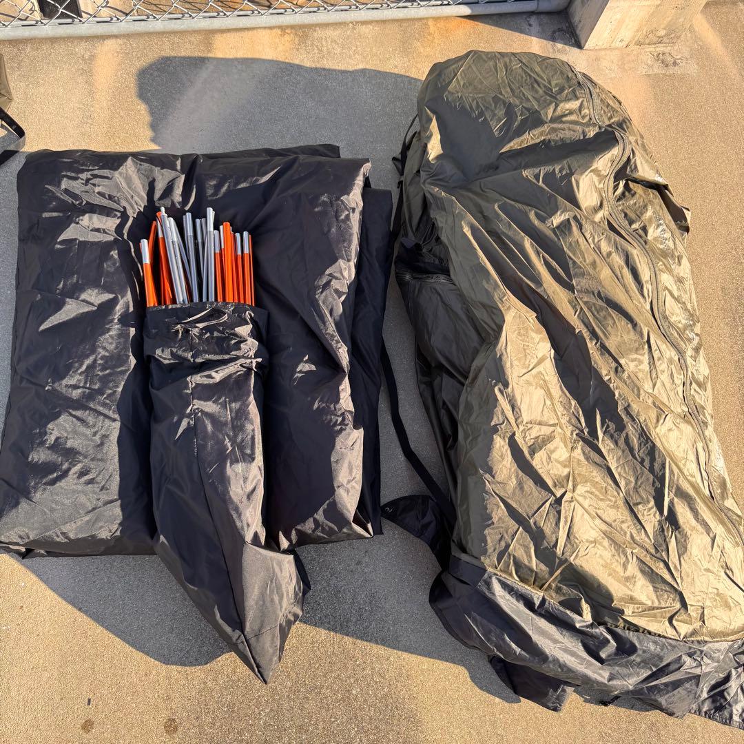 ザノースフェイステントエバベース6 ニュートープグリーン➕グランドシートブラック