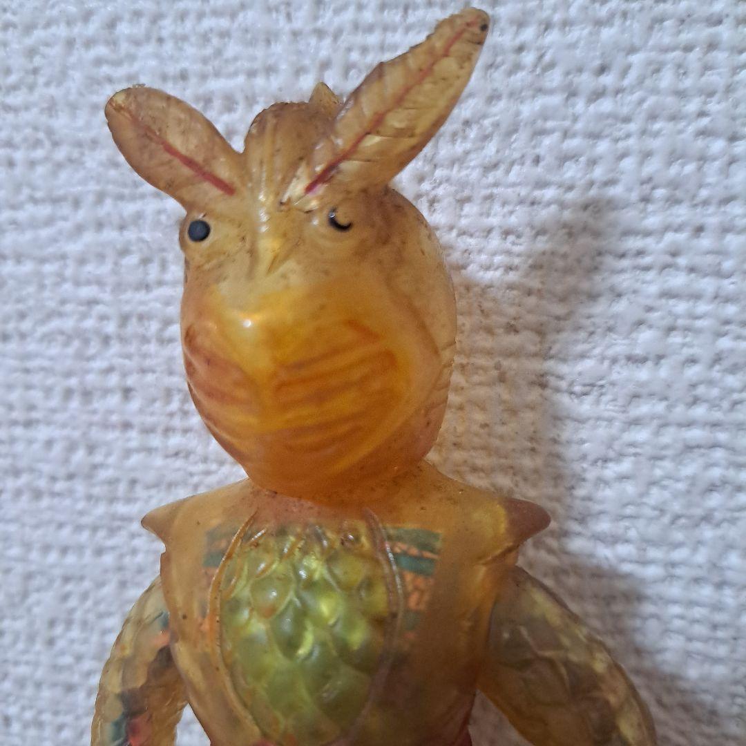 ソフビ　変身忍者嵐　ポピー　東映　石森プロ　クリア　スケルトン