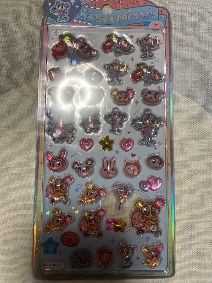 ボンボンドロップシール　まとめ売り　コットンパフィシール　サンリオ　ディズニー