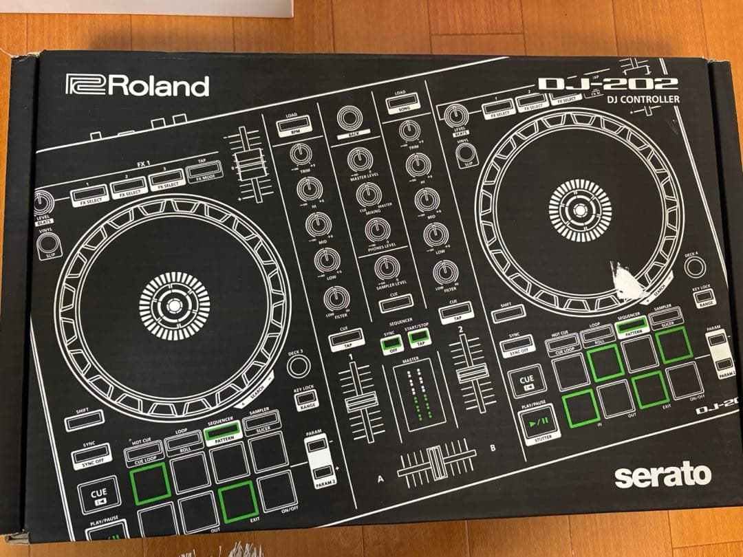 Roland DJ-202 DJコントローラー FX機能搭載