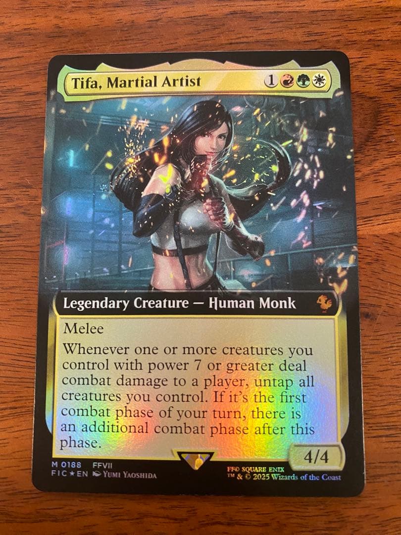 格闘家、ティファ　拡張foil 英語版バンドル限定