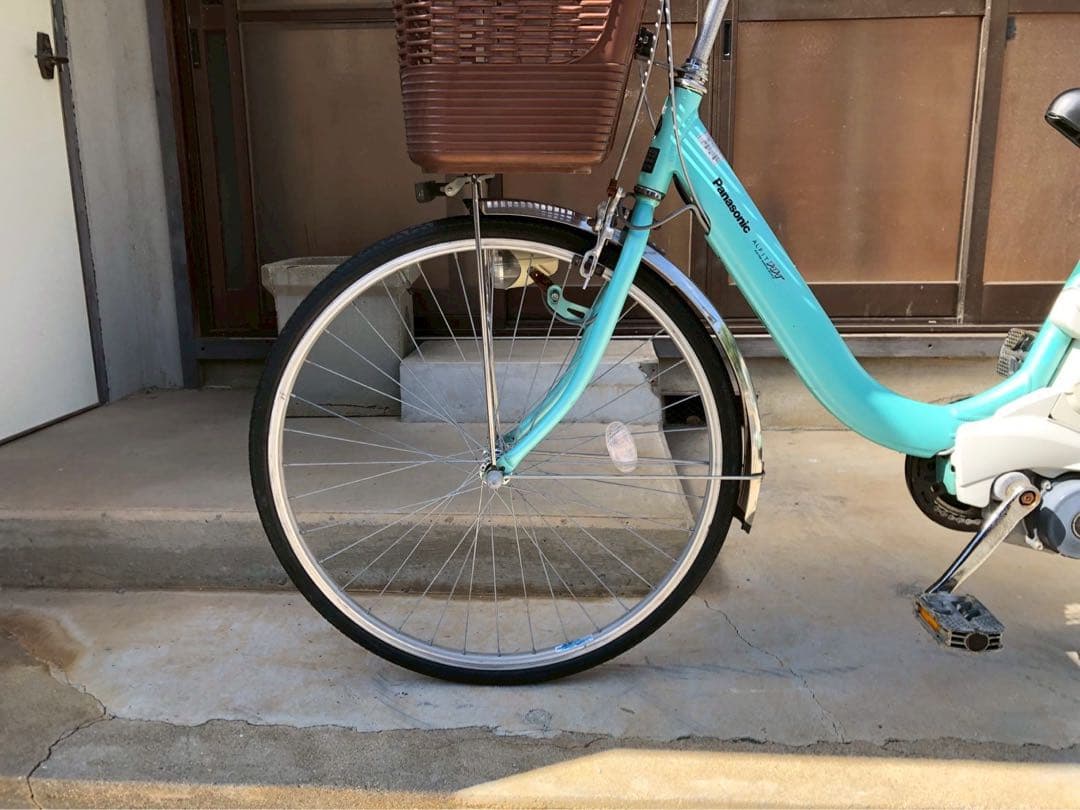 電動自転車　№6810 パナソニック　アルフィットビビ　26インチ