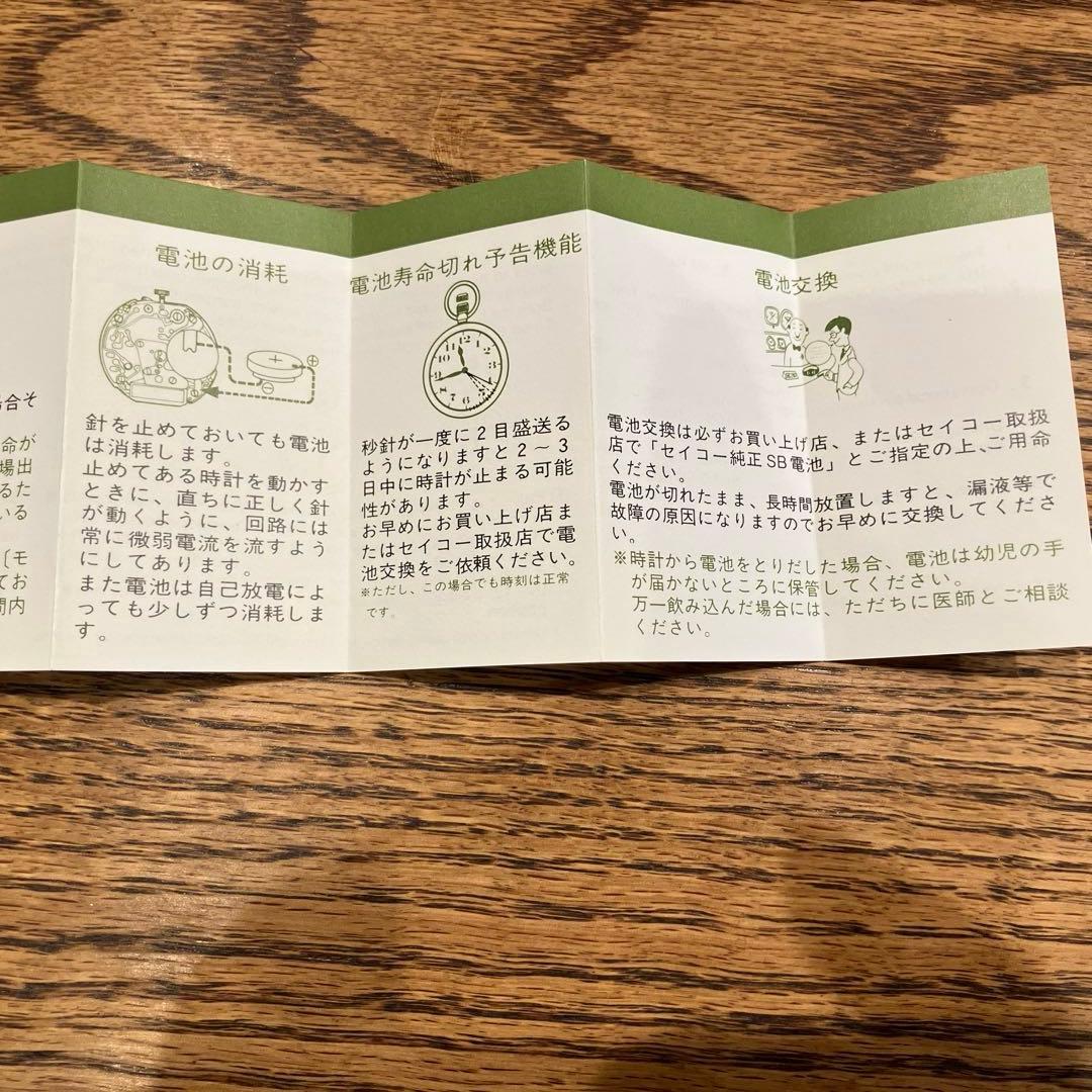 SEIKO 鉄道時計 7550(QHV) シルバー　稼動品