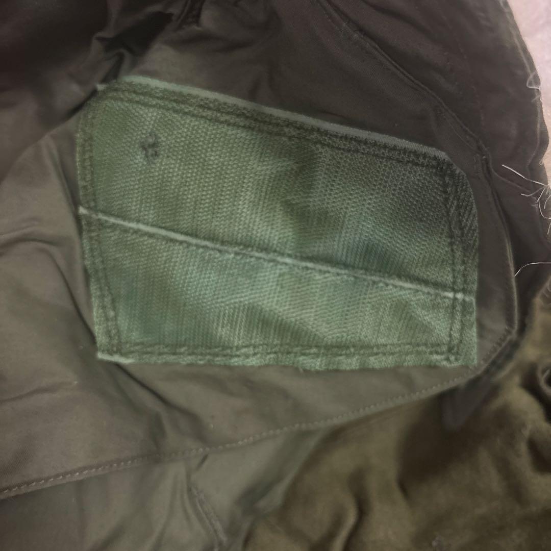 デッドストック　米軍　実物　80s M65 フィッシュテールパーカーフード　⑥