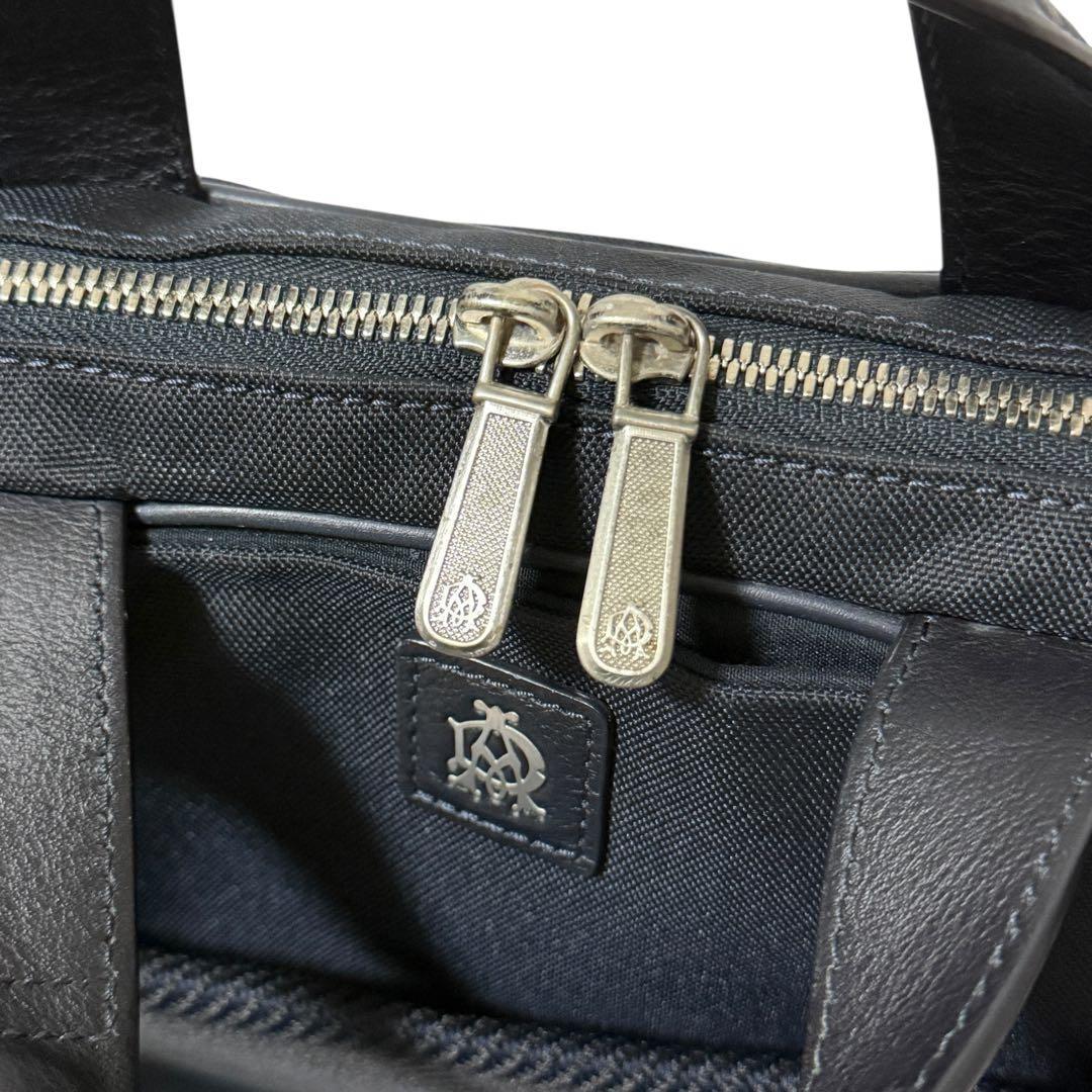 ダンヒル dunhill ビジネスバッグ 2way ロゴ A4収納可