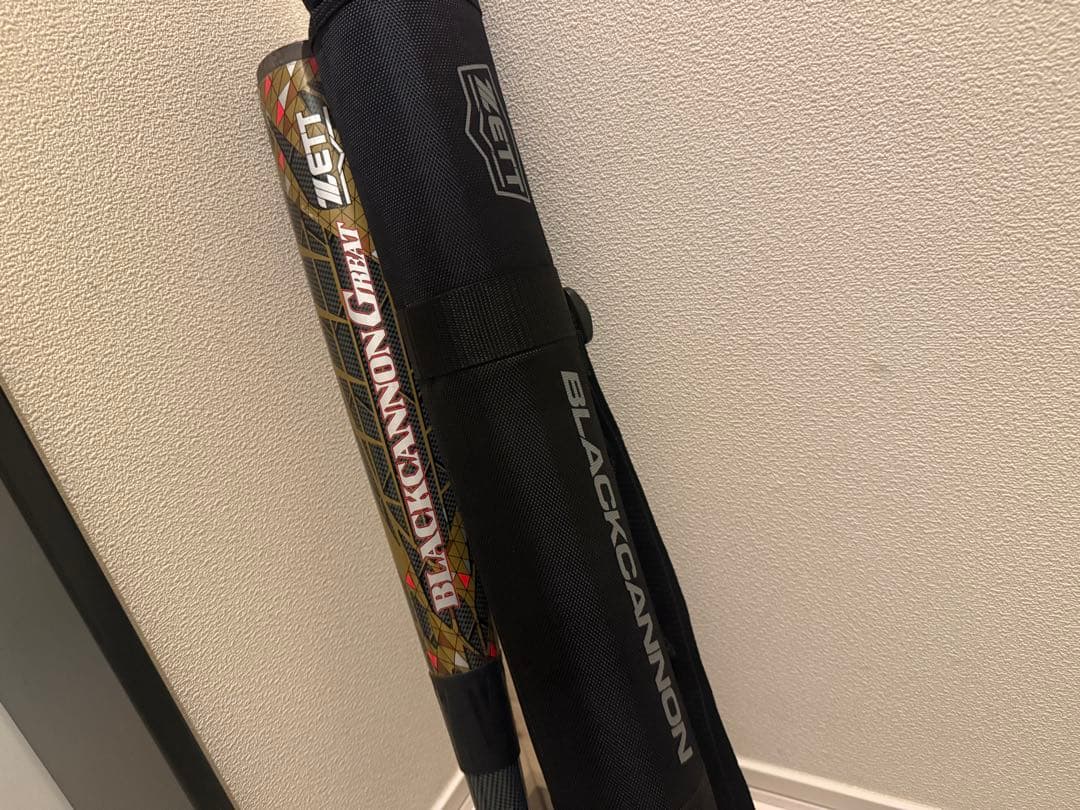 ZETT BLACK CANNON GREAT軟式バット 84cm 720g