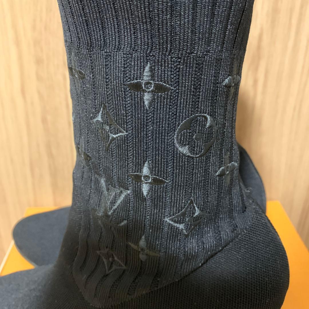 LOUIS VUITTON　シルエットアンクルブーツ　38