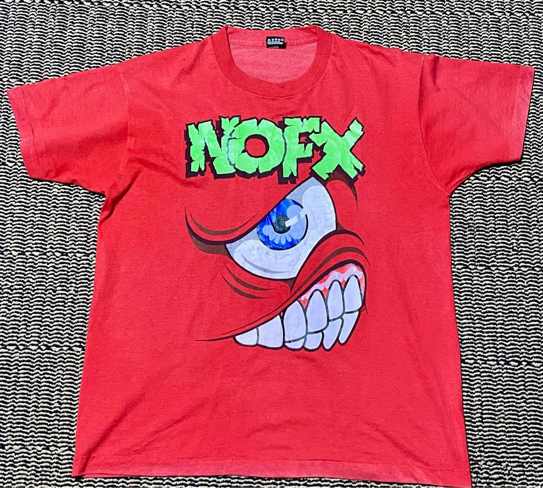 【ヴィンテージ】NOFX 1995 日本ツアーTシャツ XL 赤