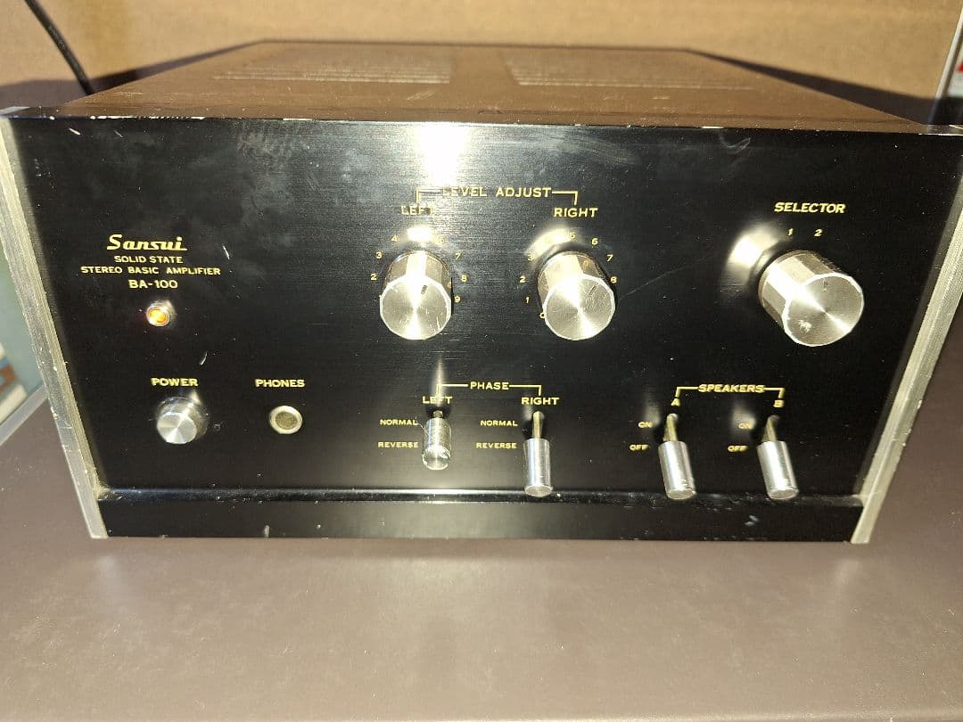 Sansui BA-100 パワーアンプ　最終価格　早い物勝ち