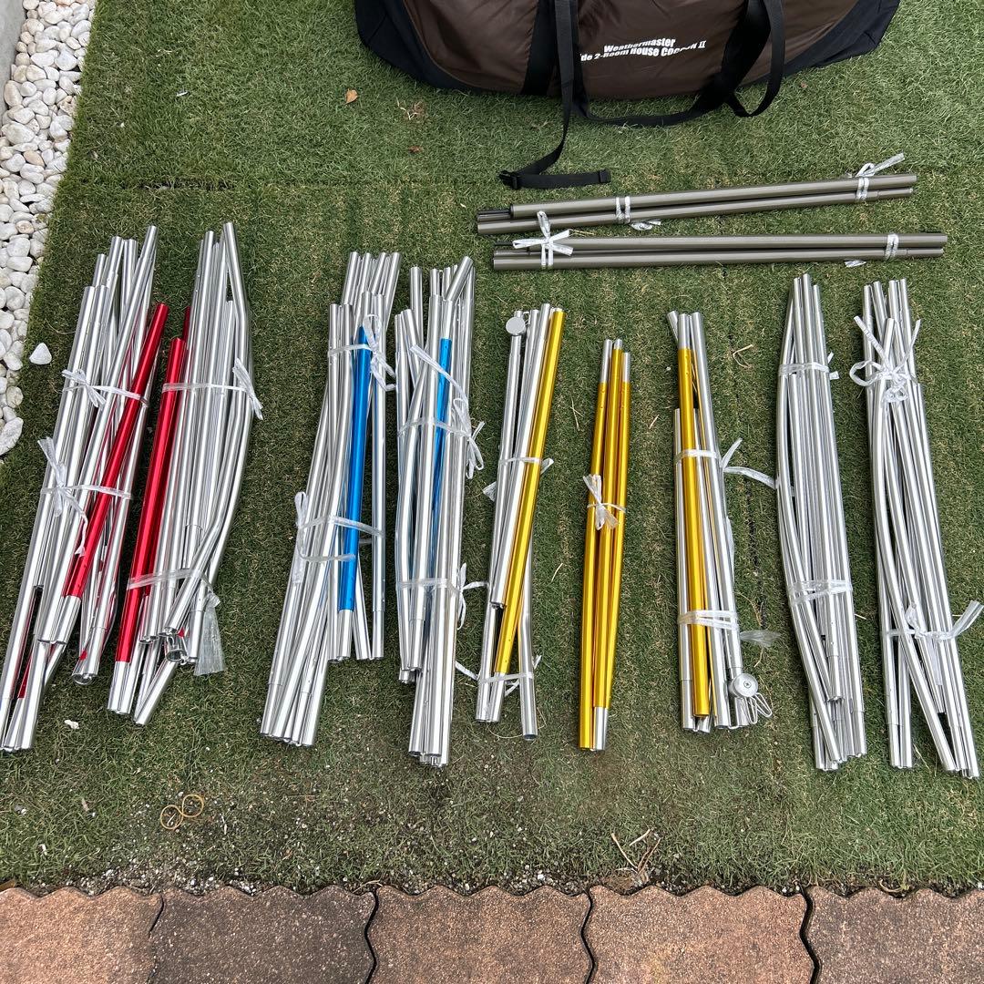 【美品】ウェザーマスター ワイド2ルームハウス コクーンⅡ コールマン