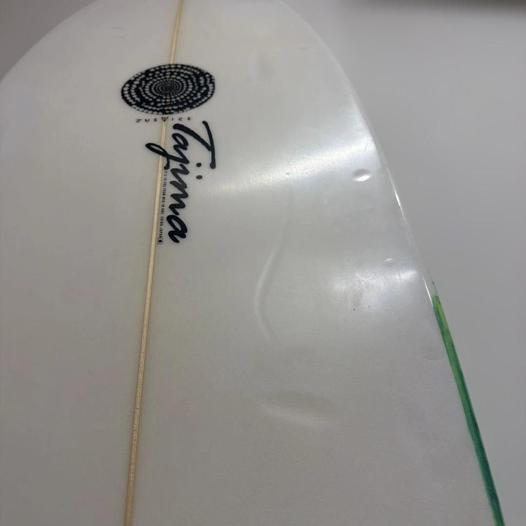 ジャスティスサーフボード　グリーンイグアナモデル