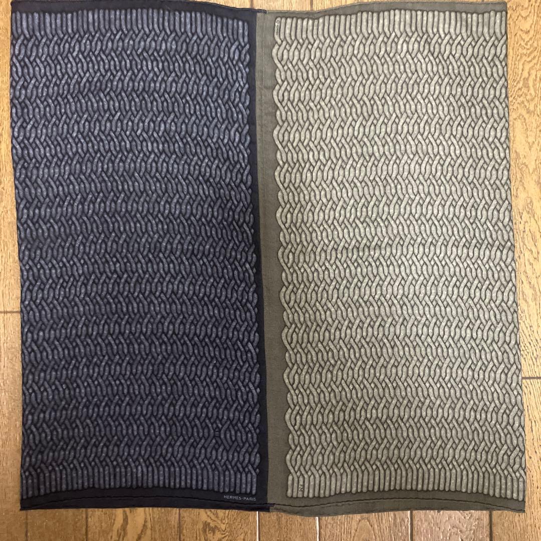 エルメス　カシミアシルク　スヌード　レア品‼️